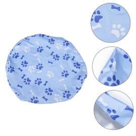 Levemolo Swimming Pool Cover Round Outdoor Polyester Compact Rainproof Leafproof and Girls Safe