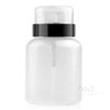 Hoi Nail Remover Container 200ml Cosmetic Pumping Container Cleansing Water Container 3ea