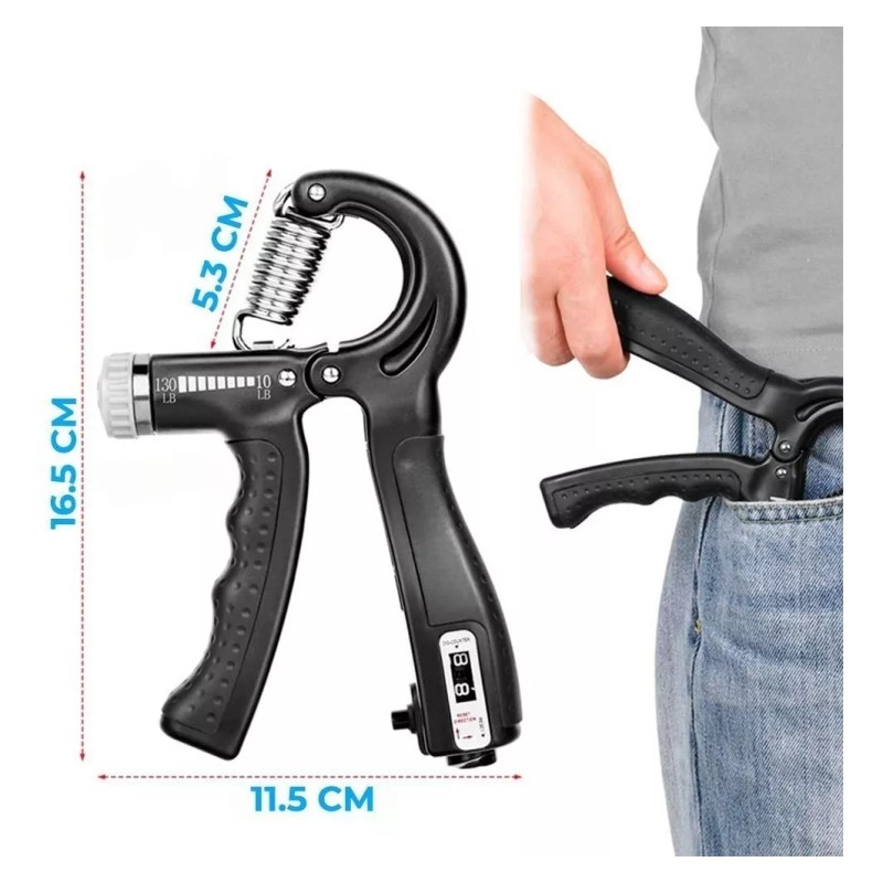 EG Dos Pinzas De Ejercicio Para La Mano Con Presión