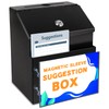 LINSIRON Magnetic Suggestion Box with Magnetic Sleeve,The Suggestion Box with