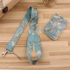ID Badge Holder Lanyard for Keys Aesthetic Flower Keychain Lanyard