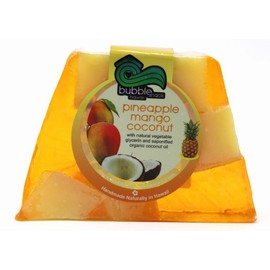 Hawaii Souvenir Hawaiian Goods Bubble Shack Pineapple Chunk Soap Soap (Mango Coconut) Hawaii Accessories