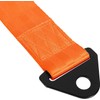 MACHSWON 2pcs Orange GM Bumper Tow Hook Trailer Belt Straps