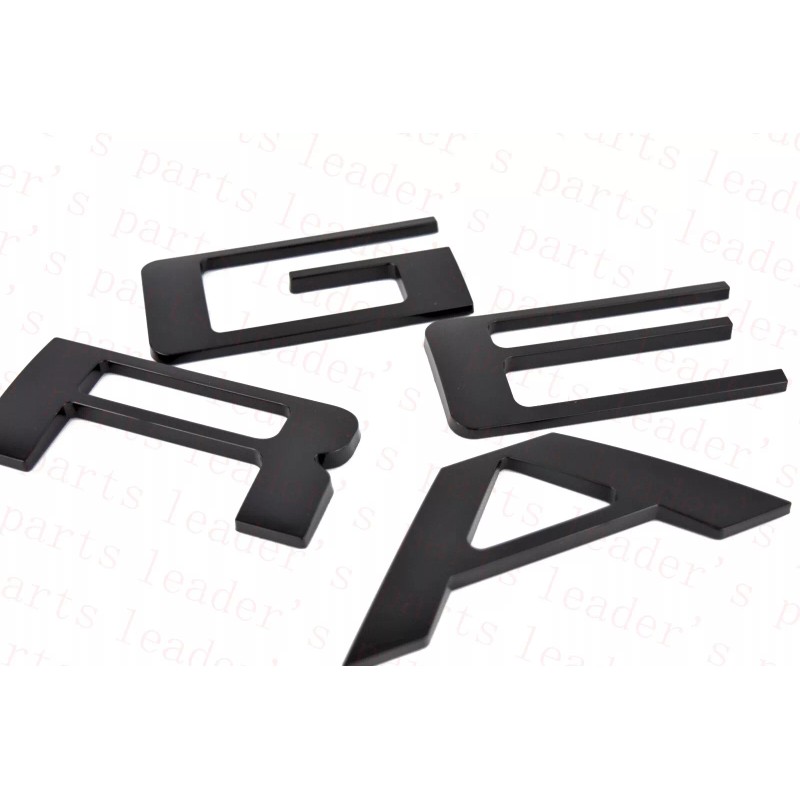 Leader Tailgate raised letters compatible with NEW RANGER 2024 25