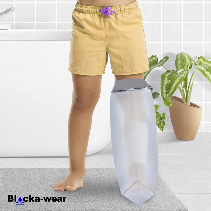 Waterproof Leg Cover Child for Shower & Bath - Reusable