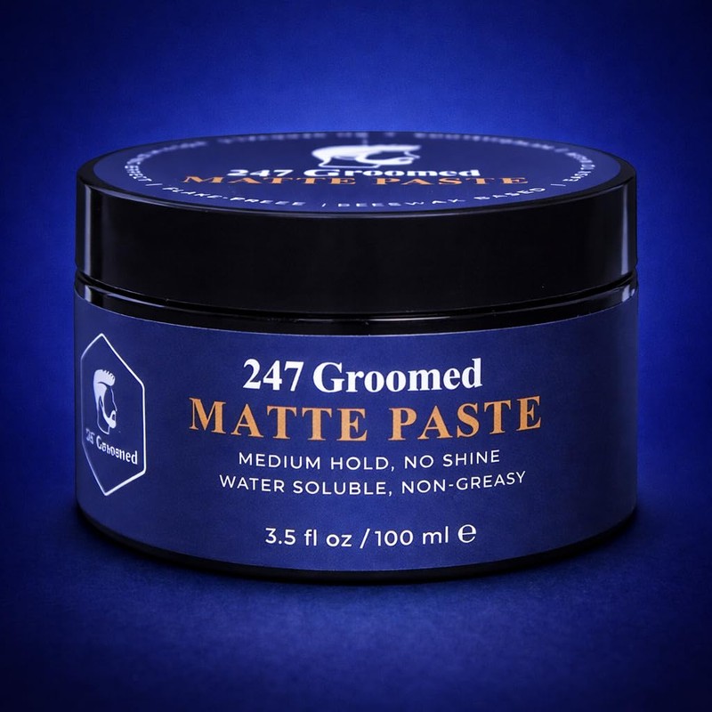 Matte Pomade For Men | No Shine, Medium Hold |