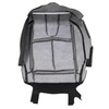 NLQR Front Driver Side Bottom Replacement Seat Cover Graphite Black