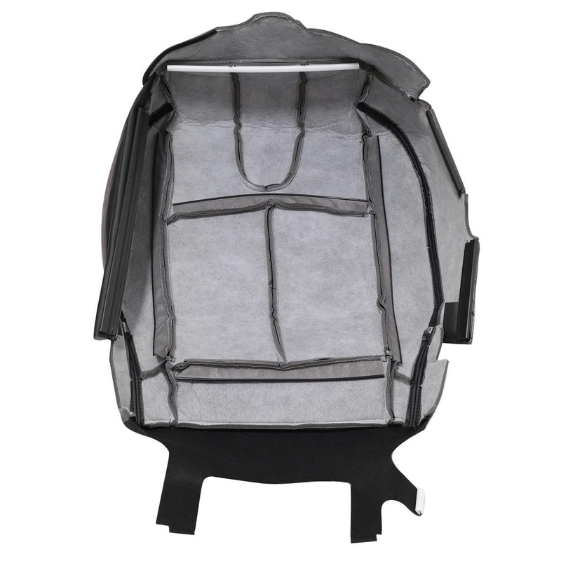 NLQR Front Driver Side Bottom Replacement Seat Cover Graphite Black