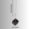 MOTOFITOOL Creative Hanging Dice with Dots Car Rearview Mirror Charm,