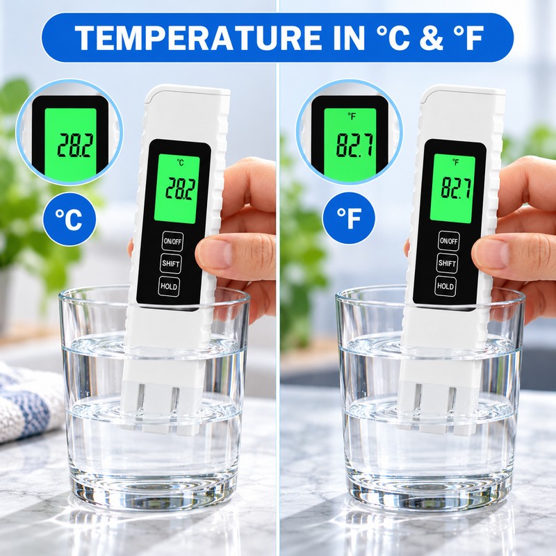 Digital TDS EC Water Tester for Hydroponics & Home Water