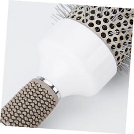 Mikinona 1pc Hair Curling Comb Ergonomic Multi-purpose Roller for Salon Use Smooth Teeth for Easy Detangling Grey Design Essential Tool for Women Hairdressing