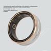 Universal Smart Ring Health Tracker, Wearable Sports Ring with Remote