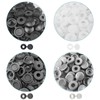 Pack of 360 Screw Cover Caps, High-Quality Plastic Folding Screw