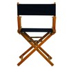 Casual Home 18" Director's Chair Honey Oak Frame with Navy