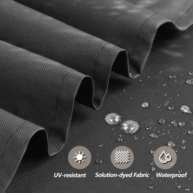Porch Shield Square Patio Fire Pit Cover Fade Resistant Waterproof