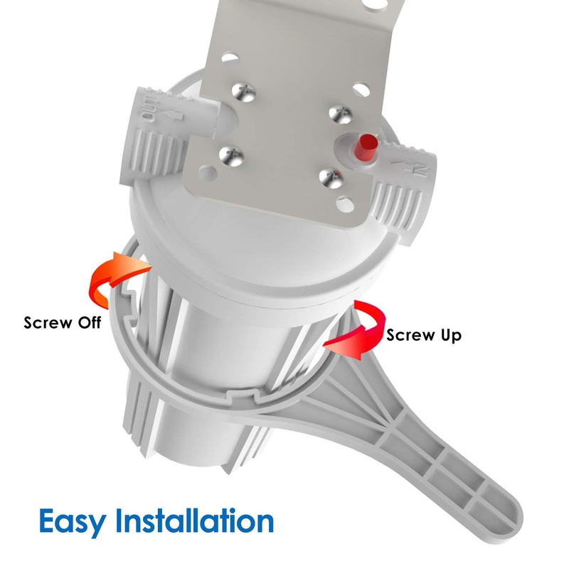 SimPure Whole House Water Filter Housing, Inline Water Filter for