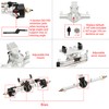 MEUS RACING 5mm ISO V2 SCX24 Axles with 3-Section CVD