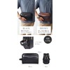 Berkut 2nd Bag, Double Zipper, 2 Rooms, Keeps Shape, Commuting