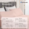 ALPHA HOME Deep Pocket California King Sheet Set, Washed Cotton