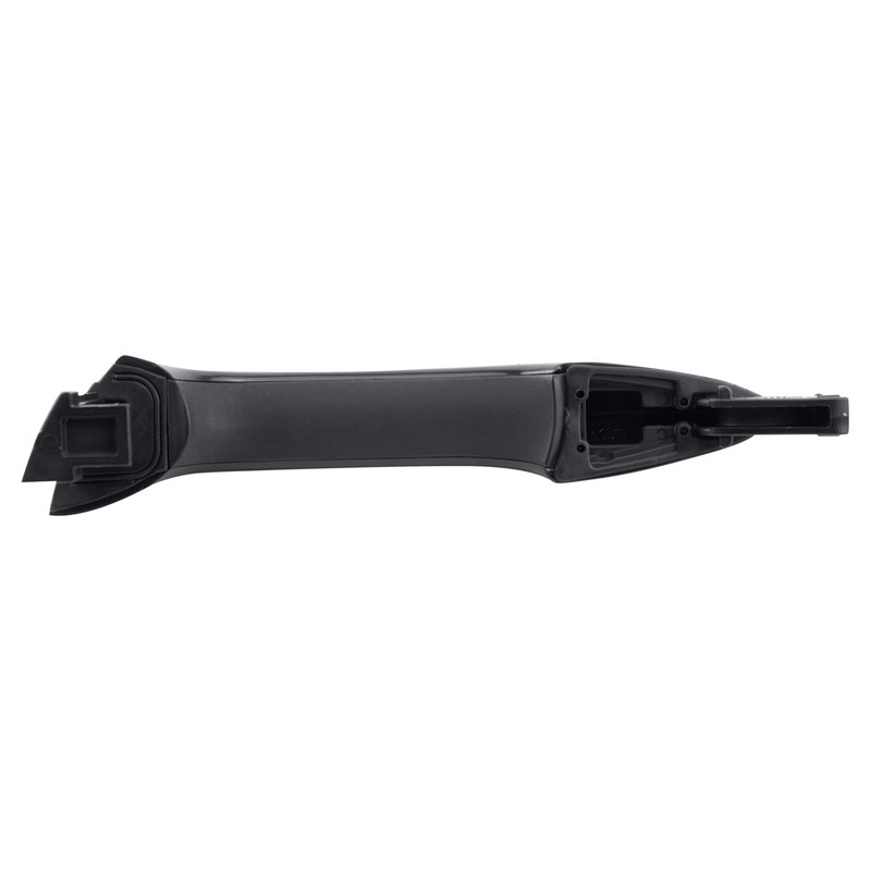 TRQ Front Right Exterior Door Handle Black Passenger Side Compatible