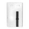 Karteo ID Card Holder Made of Polycarbonate Transparent with Slider