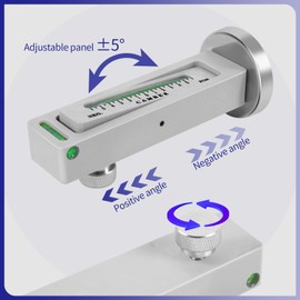 Ziopetru Adjustable Magnetic Gauge Tool, Wheel Camber, Caster Pillar and Wheel Alignment Tools for Automotive Truck RV Tire Repair