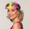 Boland 02651 – Party Glasses Rave, Multicoloured, with Plush and