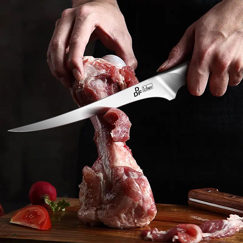DDF iohEF Fillet Knife 7 Inch Professional Boning Knife High