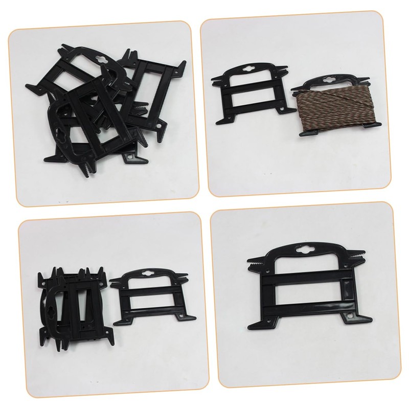 Totority 10pcs Winding Frame Multifunctional Organizer for Ropes Wires Extension