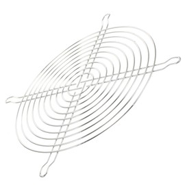 DOITOOL Cooling Fan Grille Exhaust Fans Guard Cover Mesh Louver Vent Grille Bathroom Protection for Exhaust Fan Kitchen for Computer Case Outdoor Round Protector Iron Silver