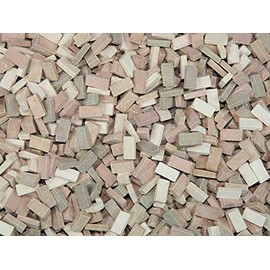 modellbahn-exklusiv Juweela 28074 Bricks NF Terracotta Mix, 12,000 Pieces, Gauge H0, 1:87