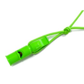Acme 640 Double Tone Whistle Whistle with Trill with Strap 9 cm Neon Green