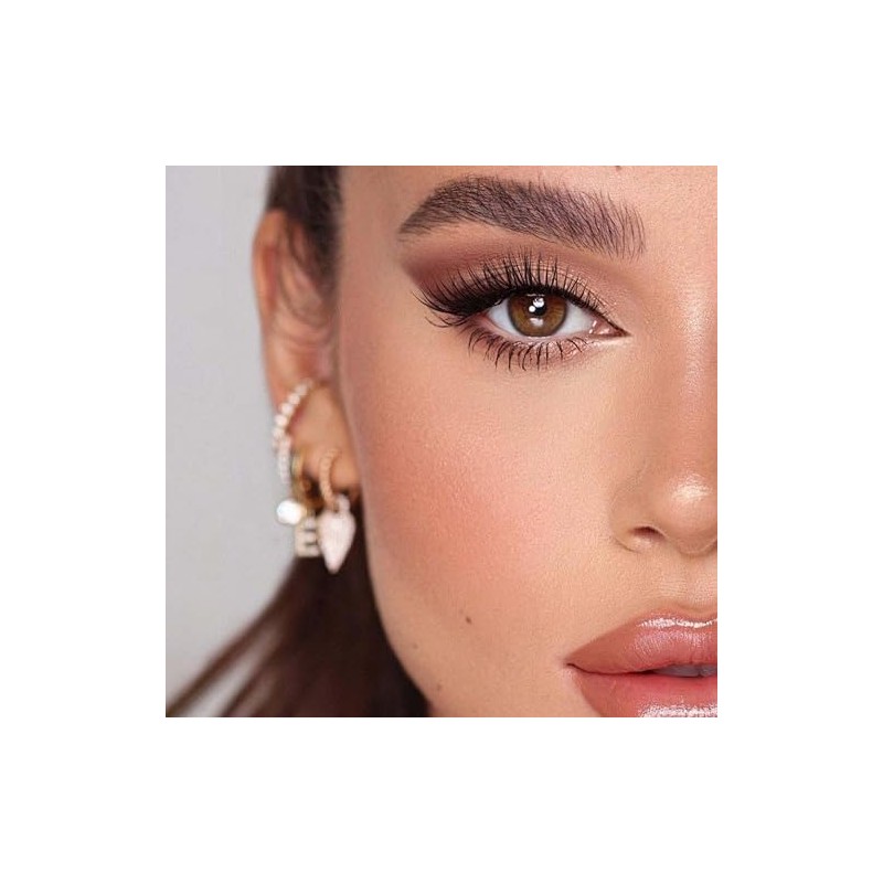 VEYESBEAUTY Lash Clusters Kit Individual Eyelash Extensions Thin & Invisible