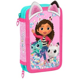 Gabbys Dollhouse KL87697 Pencil Case, Multi-Colour