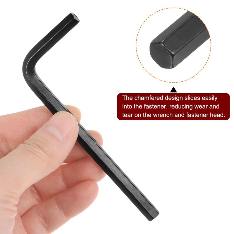 sourcing map 30pcs Hex Key Wrench 6mm Metric CR-V L