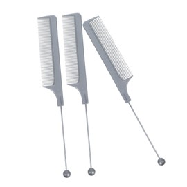 Ipetboom Rat Tail Comb Set for Hair Stylists Professional Parting Teasing Coloring Combs for Women