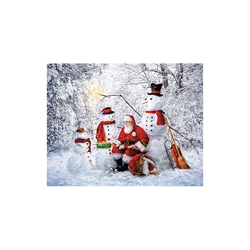 Snowy Friends Advent Calendar (Countdown to Christmas)