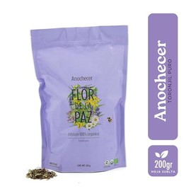 Flor Paz Orgánico Toronjil Anochecer Infusión Relajante Dormir Cafeína Hoja Suelta 200
