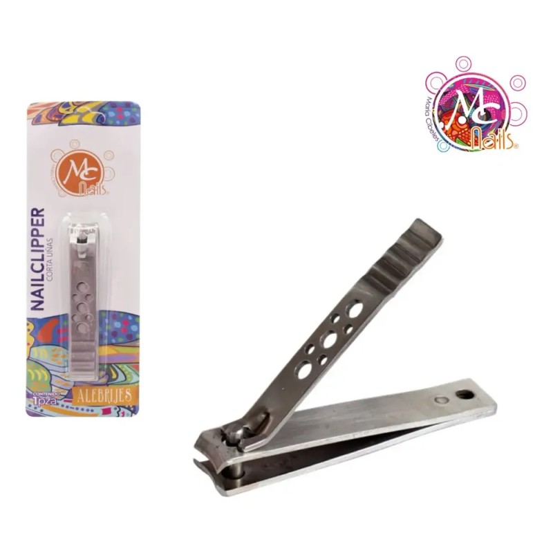Corta Uñas Grande Pedicura Manicure Acero Templado Mc Nails