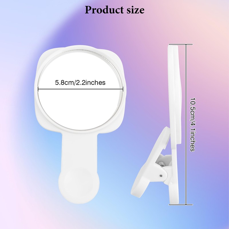 Esdallina Phone Rear Camera Selfie Mirror - See How You