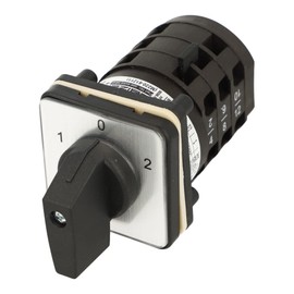 SALZER M220-61211-003M1 AC-21A: 20A, 380-440V, 5KW, Rotary CAM Switch, AC-23A:7