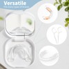 2-Pack Retainer Case with Vent Holes, Slim & Portable Aligner