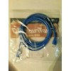 Black Box Network Services Cat6 Patch Cable, 7ft/2.1m, 550MHz, Booted,