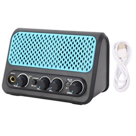 Mini Guitar Amplifier, Portable Electric 10W Practice Amplifier with Hall for Musicians on the Go