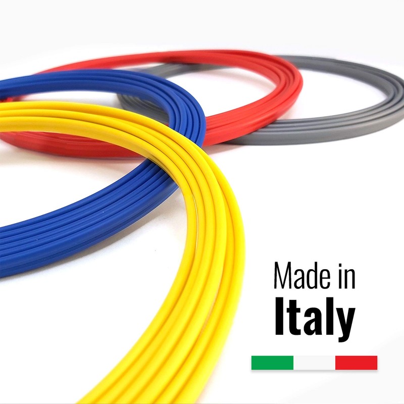 4R Quattroerre.it 19950 Trim Stripes Interlocking Profile for Car Interior,