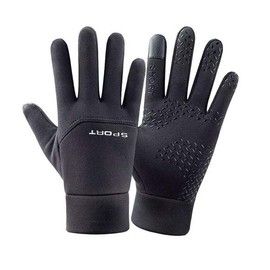 JQ Runwave Fleece-lined Sports Gloves, Hiking, Fishing, Non-slip Gloves / 런웨이브 기모 스포츠장갑 등산 낚시 미끄럼방지 장갑
