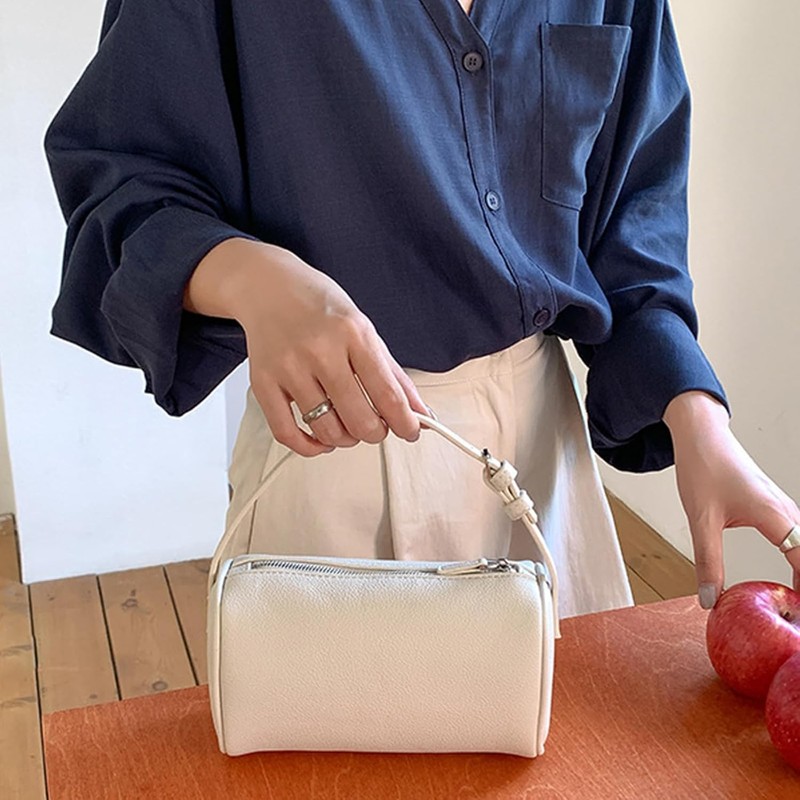 Creative Round Crossbody Purse PU Leather Shoulder Bag Handbag Designed