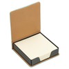 PATIKIL 140 Sheets Leather Sticky Notes Holder, 10in Post Notes