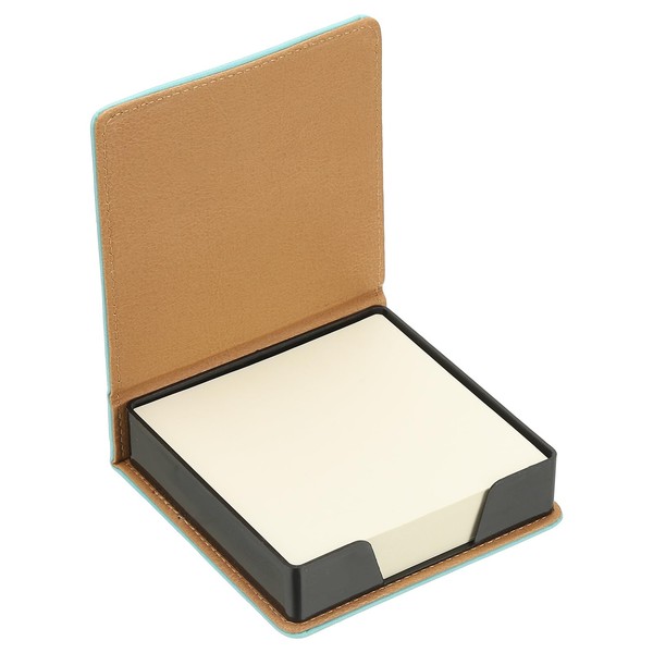 PATIKIL 140 Sheets Leather Sticky Notes Holder, 10in Post Notes