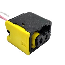 2 Pin Female HDSCS Pre-wired Connector Harness Plug 1-1418483-1 with 30cm of Cable